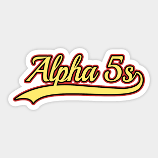 Alpha 5s Sticker